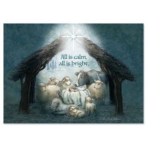 Saviors Birth Religious Christmas Cards