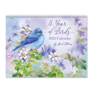 A Year of Birds Wall 2026 Calendar