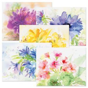 Garden Blooms Note Cards