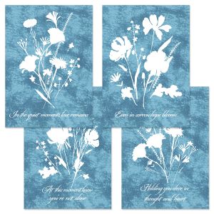 Floral Serenade Sympathy Cards