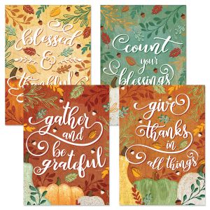 Blessed & Thankful Thanksgiving Cards
