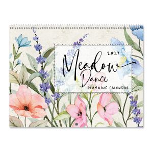 2027 Meadow Dance Big Grid Planning Calendar
