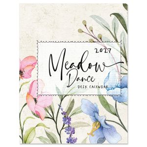 2027 Meadow Dance Desk Calendar