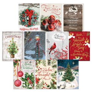 Faith Christmas Card Value Pack - Set of 32