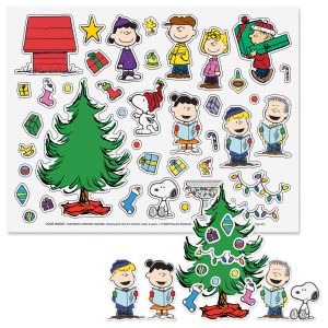 PEANUTS® Christmas Scene Sticker Sheets