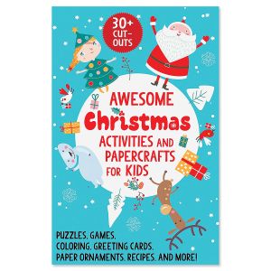 Awesome Christmas Activities & Papercrafts for Kids Book 