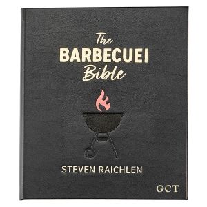 The BBQ Bible Personalized Leather-bound Book