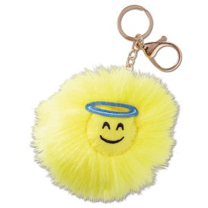 Angel Emoji Keychain