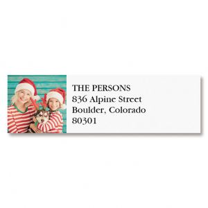Direct Classic Personalized Photo Address Label