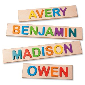 Wooden Personalized Name Puzzle