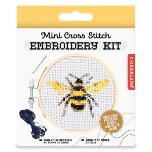 Mini Bee Embroidery Kit