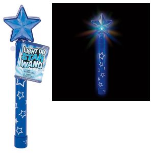 Light Up Blue Star Wand