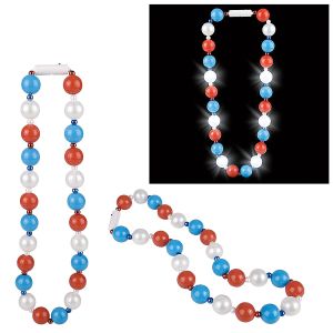 Light-Up Patriotic Necklace