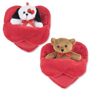 Loveable Willow Hill Animal in a Personalized Heart