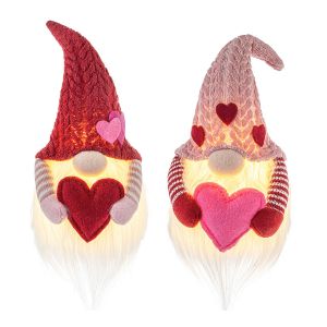 LED Valentine Gnome