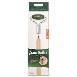 Jade Roller with Pen