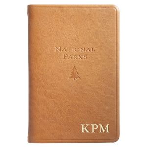 National Parks Personalized Leather-bound Book