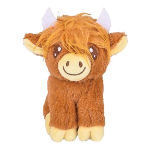 Tan Highland Cow Plush