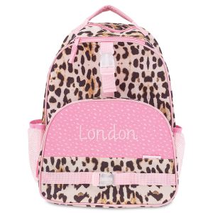 All Over Leopard Print Personalized Backpack by Stephen Joseph®