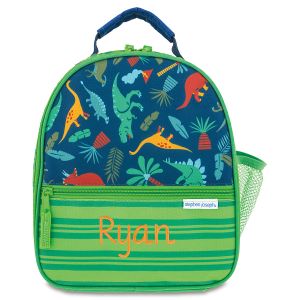 Green Dino Personalized Lunch Tote by Stephen Joseph®