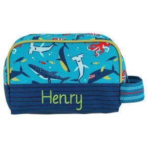 Personalized Shark Toiletry Bag by Stephen Joseph®