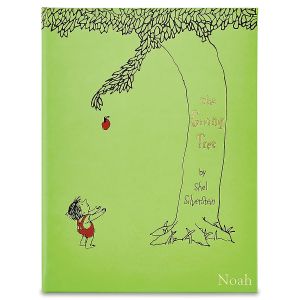 The Giving Tree Personalized Leather Bound Book
