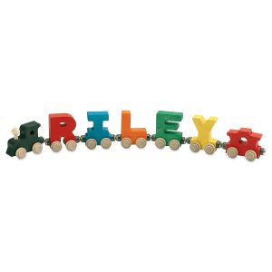 Bright 5-Letter Name Train