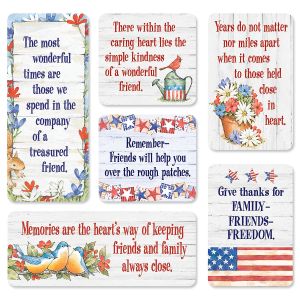 Patriotic Friends Magnets
