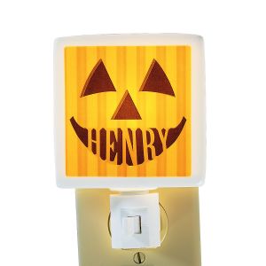 Personalized Jack-O’-Lantern Nightlight