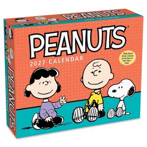 2027 PEANUTS® Day-to-Day Desk Calendar
