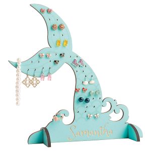 Personalized Mermaid Tail Jewelry Stand
