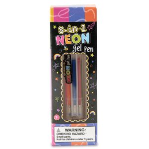 8-in-1 Neon Gel Pen