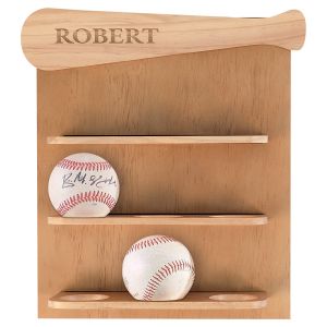 Personalized Baseball Display Shelf