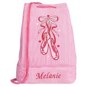 Pink Ballet Personalized Bag