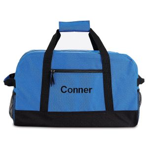 Blue and Black 19" Duffel Bag