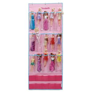 Personalized Doll Collection Organizer