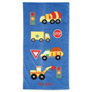 Truck Personalized Towel