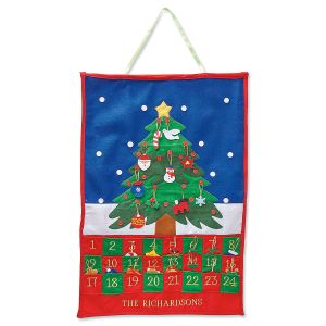 Christmas Tree Personalized Countdown Calendar