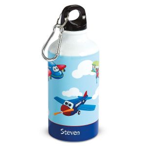 Airplane Kids' Personalized Water Bottle