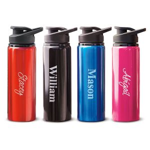Personalized Anodized Aluminum Water Bottles