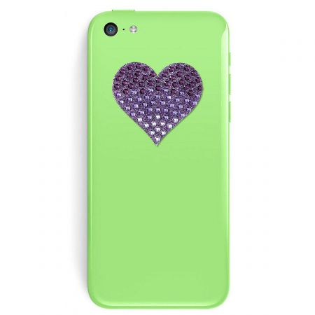 Purple Ombre Heart StickerBean™