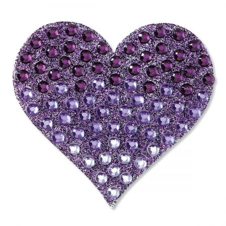 Purple Ombre Heart StickerBean™