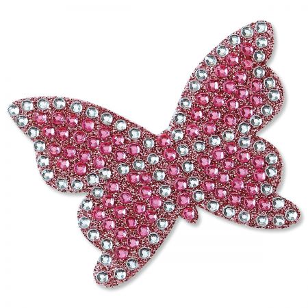 Pink Butterfly StickerBean™