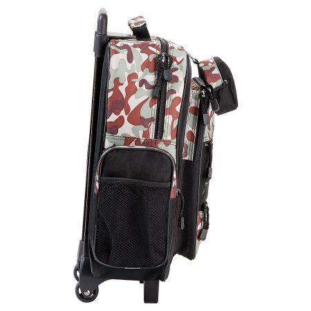 camo rolling luggage