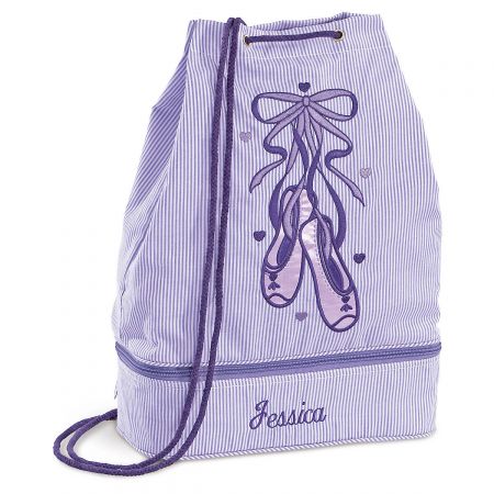 Purple Ballet Bag