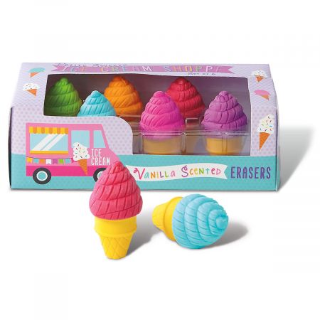 Ice Cream Erasers