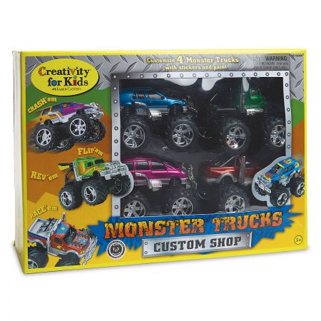 Monster Trucks Custom Shop.