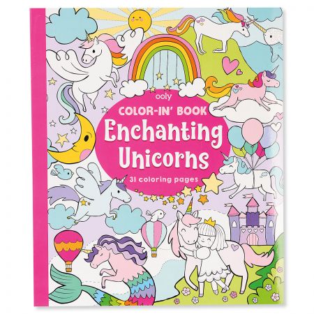 Download Enchanting Unicorn Coloring Book Lillian Vernon