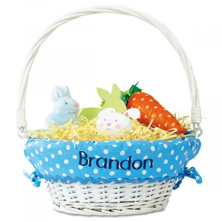 Personalized Easter Baskets with Liners