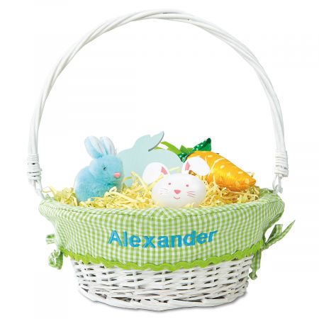 Personalized Easter Baskets with Liners